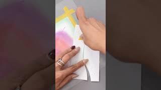 橡皮輕輕一擦出現漂亮的線條！Use the eraser to create beautiful lines!【創意粉彩畫】構圖、顏色層疊、明暗設計、橡皮擦運用｜#線上課《附材料包》