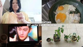 Vlogging My 40th Year Ep.58 | A peaceful slow day, rotting with KDrama