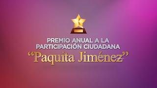 Convocatoria — Premio Anual a la Participación Ciudadana "Paquita Jiménez"