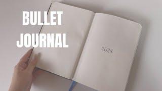 MEU BULLET JOURNAL PARA 2024 | organização fácil e minimalista