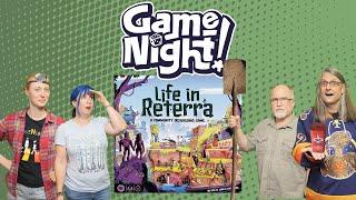 Life in Reterra - GameNight! Se12 Ep12 - How to Play and Playthrough