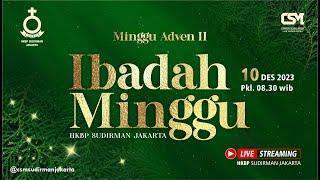 (LIVE) IBADAH PAGI HKBP Sudirman Jakarta // 10.12.2023 // 08.30 WIB