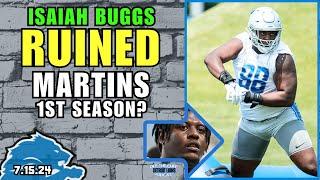 Latest Lions Rumors: Brodric Martin DERAILED By Isaiah Buggs?