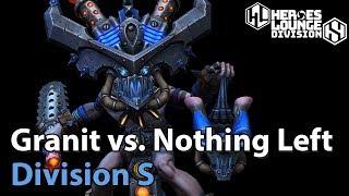 ► Heroes of the Storm: Nothing Left vs. Granit Gaming - Division S - Heroes Lounge