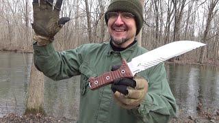 Crazy New Eafengrow Knife, EF-141 Knife Review ($70) Beast Knife