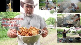 LOS MEJORES CHICHARRONES DE PUERCO SALVAJE/ EL PUERCO GÜERO