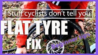 Fix a cycling puncture on a gravel bike (or any bike)