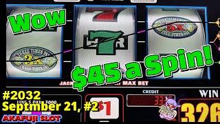 Double 3x4x5x Diamond Slot Machine Big Jackpot at Pala Casino