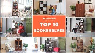 Top 10 Bookshelves | Modern Bookshelves Design | Study Furniture | Woodenstreet 2023