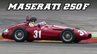 1956 Maserati 250F compilation (Spa & Nürburgring)