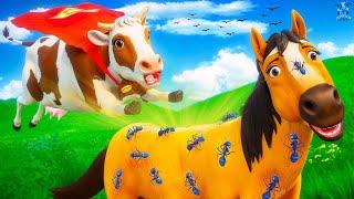 Crazy Horse’s Wildest Fun - Super Cow to the Rescue in a Comedy Adventure! 