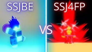 Vegeta Super Saiyan Blue Evolved VS SSJ4FP Xeno Goku (DBN)