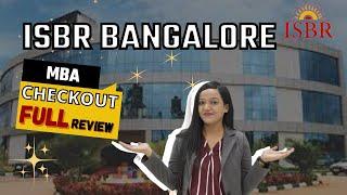 ISBR Business School, Bangalore || Package 17 LPA || Cutoff || Top Recruiters || Ranking