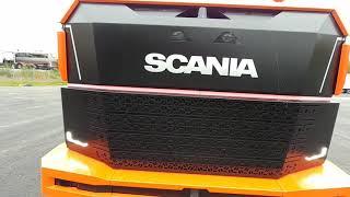 Scania AXL - autonomiczna bezkabinowa ciężarówka budowlana (autonomous future truck concept cabless)