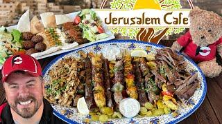 Jerusalem Cafe's $150 Middle Eastern Mega Dinner Feast Challenge in Kansas City!!