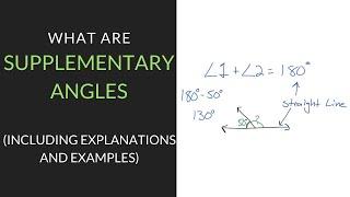 What are Supplementary Angles? | 7th Grade | Mathcation.com