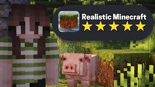 I Played Realistic Minecraft.. IT WAS AWFUL