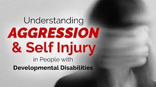 Understanding Aggression and Self Injury in People with Developmental Disabilities