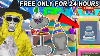 Gorilla Tag's 4th Anniversary Update! (FREE Cosmetics!)