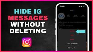 How to Hide Messages on Instagram Without Deleting Them