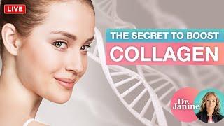 The Secret to Boost Collagen Naturally | Dr. J9 Live