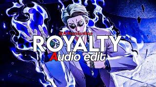 Royalty - Audio edit | Copyright free music | Alfron audios |