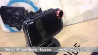 Mophie Outride iPhone Sports Housing - CES 2013