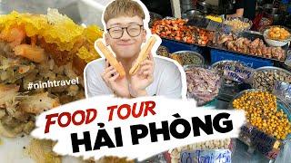 Eating HAI PHONG SNAIL DISHES, SPICY BREAD and CRAB SPRING ROLL // Hai Phong Food Tour (1st episode)