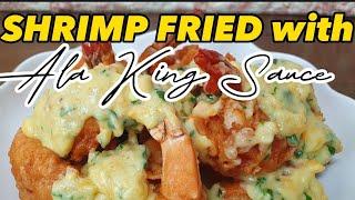 Paano magluto ng Shrimp fried with Ala king sauce | Kusina ni Daddy Jay