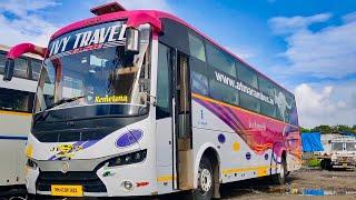 Ivy Travels AC Sleeper bus | Interior & Exterior | Mumbai to Goa bus