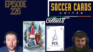 CollectIT, Paris Card Show, 2023-24 Topps UCC Chrome Checklist! - Soccer Cards United Podcast.