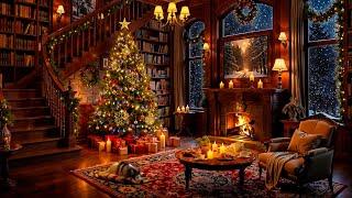 Christmas Jazz Instrumental & Fireplace SoundsJazz Music in Cozy Christmas Ambience to Work, Study