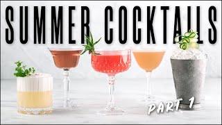 Easy summer cocktail recipes - My top 5 summer drinks