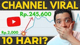 Cara Dapat Uang 200rb/hari dari Youtube | Cara Cari Uang dari Internet!