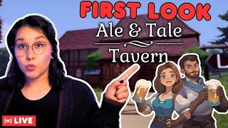 Living My Dream Fantasy Tavern Life- FIRST LOOK at Ale & Tale Tavern