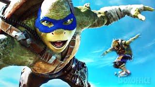 Turtles learn to fly | Teenage Mutant Ninja Turtles: Out of the Shadows | CLIP