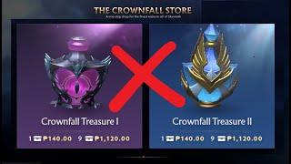 DOTA 2 - STOP BUYING THESE CROWNFALL TREASURES!