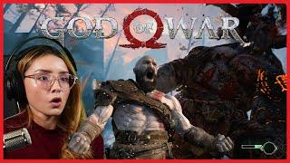 Meeting Kratos for the First Time - God of War - Blind First Playthrough in 4K - Wow.