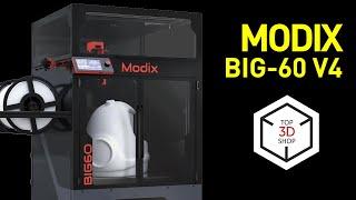 Modix Big-60 V4 Overview: Large-Format Modular 3D Printer