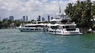 Star Island Miami Boat Tour 2024 in 4K