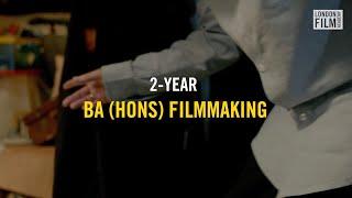 2-Year BA (Hons) Filmmaking Student Interviews | London Film Academy