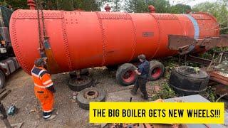 Moving the Lancashire Boiler – Part 3 | Heavy Steam Heritage in Motion!