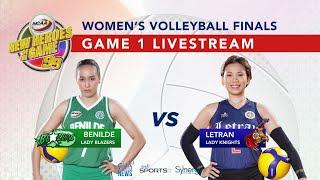 NCAA Season 99 | Benilde vs Letran (Women’s Volleyball Finals Game 1) | LIVESTREAM - Replay