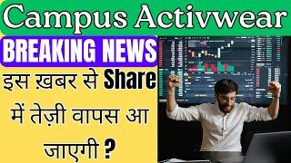 campus activewear share latest news | campus activewear share analysis | campus activewear share new