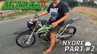 NYORE PART #2, SETTING KLX BERKAH LAUNDRY 200cc V1, KLX VIRAL LANDASAN PACU DEPOK️️