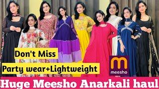 Meesho haul / Meesho anarkali kurta set haul/ Meesho anarkali kurti haul /Anarkali kurta set haul