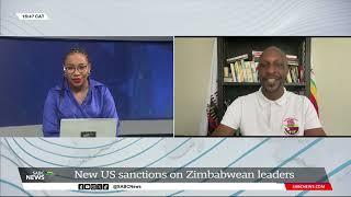 New US sanctions on Zimbabwean leaders: Rutendo Matinyarare