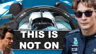 Huge Tension At Mercedes As Russell Mistake Leads To Q1 Exit!