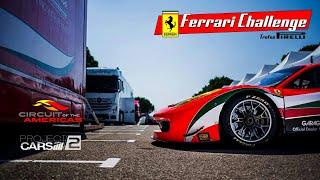  2024 Ferrari Challenge North America - Project Cars 2  Full Simulation - Race1 - Cota