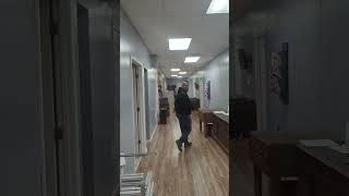 Man Walks Into Shipping Tape Stuck on Doorway - 1538837